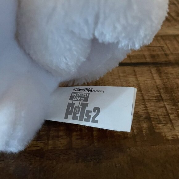 GIDGET The Secret Life of Pets 2 - Plush Stuffed Animal 6” White Cat Pink Bow - Picture 2 of 8